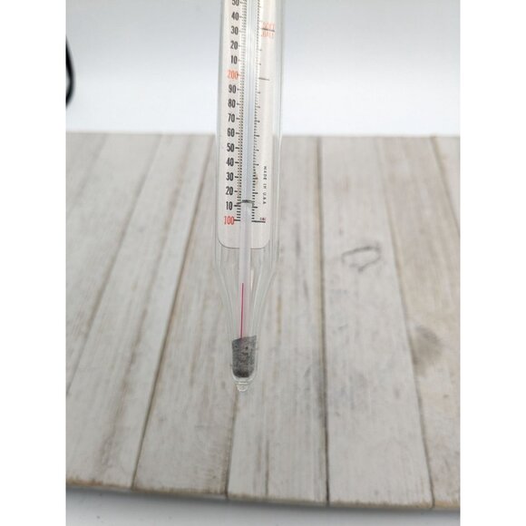 Vintage Chaney Acu-Rite Temp Candy Icing Deep Fat Kitchen Craft Thermometer - Picture 5 of 5